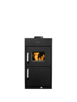 Kachelofen-Einsatz, Buderus Festbrennstoff-Heizeinsatz HLG317 (12 KW)