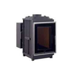 Kachelofen-Einsatz Leda Turma H80 XL HL Hinterlader (12,0 KW) Für LEDATRONIC LT3