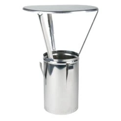 Regenhaube, Schornsteinhaube Aus Edelstahl 210 Mm Für Schornsteine 220 Mm