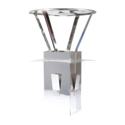 Regenhaube Aus Edelstahl Rechteckig 130/180 Für Schornsteine 135 X 195 Mm