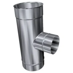 Feuerungsanschluss, 90° Mit Reduzierung Von 150 Mm Auf 130 Mm